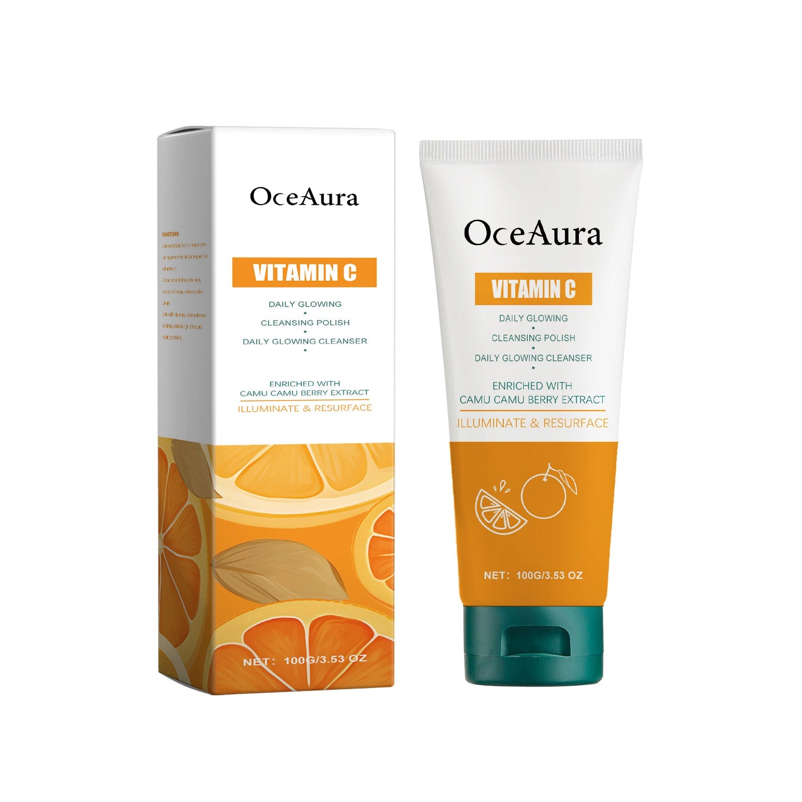 OceAura - Illuminate & Resurface Vitamin C Cleanser