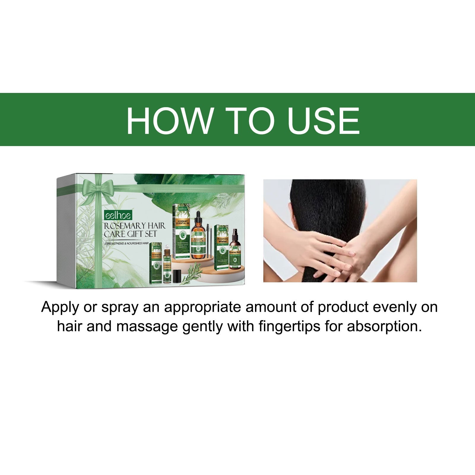 Eelhoe - Rosemary Hair Care Gift Set