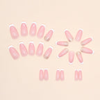 Multi Option- W477 Pink French Tip, W472 Black Luxe, W473 Heart Swirl False Nails