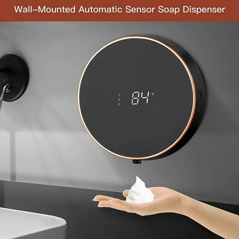 Touchless USB Liquid/Foam Wall-mounted Soap/Sanitizer Dispenser