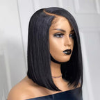 Jet Black - Bob Lace Syntheic Wig Headband