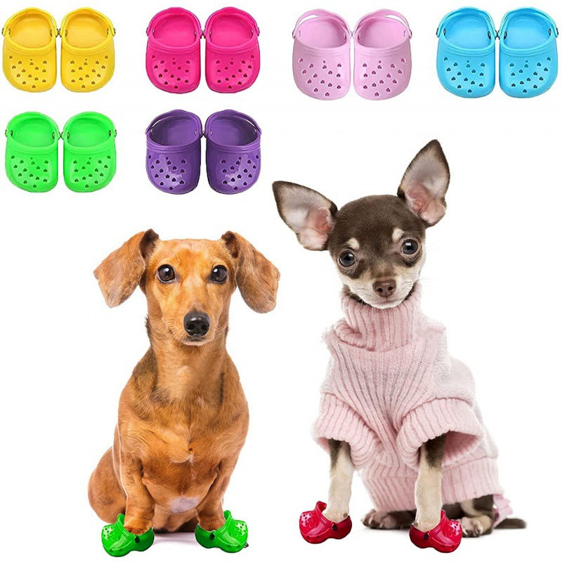 Pet Crocs - Silica Gel Wear-Resistant Breathable Dog Sandals