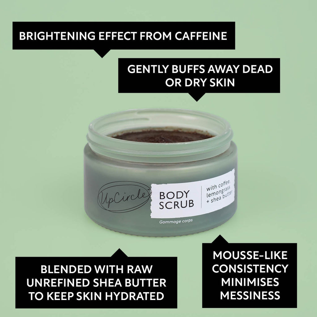 UpCircle - Coffee Body Scrub with Lemongrass