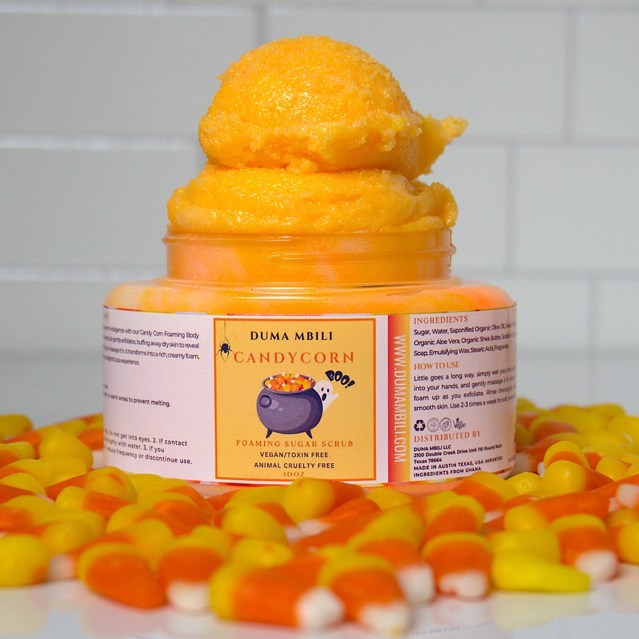 Duma Mbilli - Candy Corn Foaming Sugar Scrub