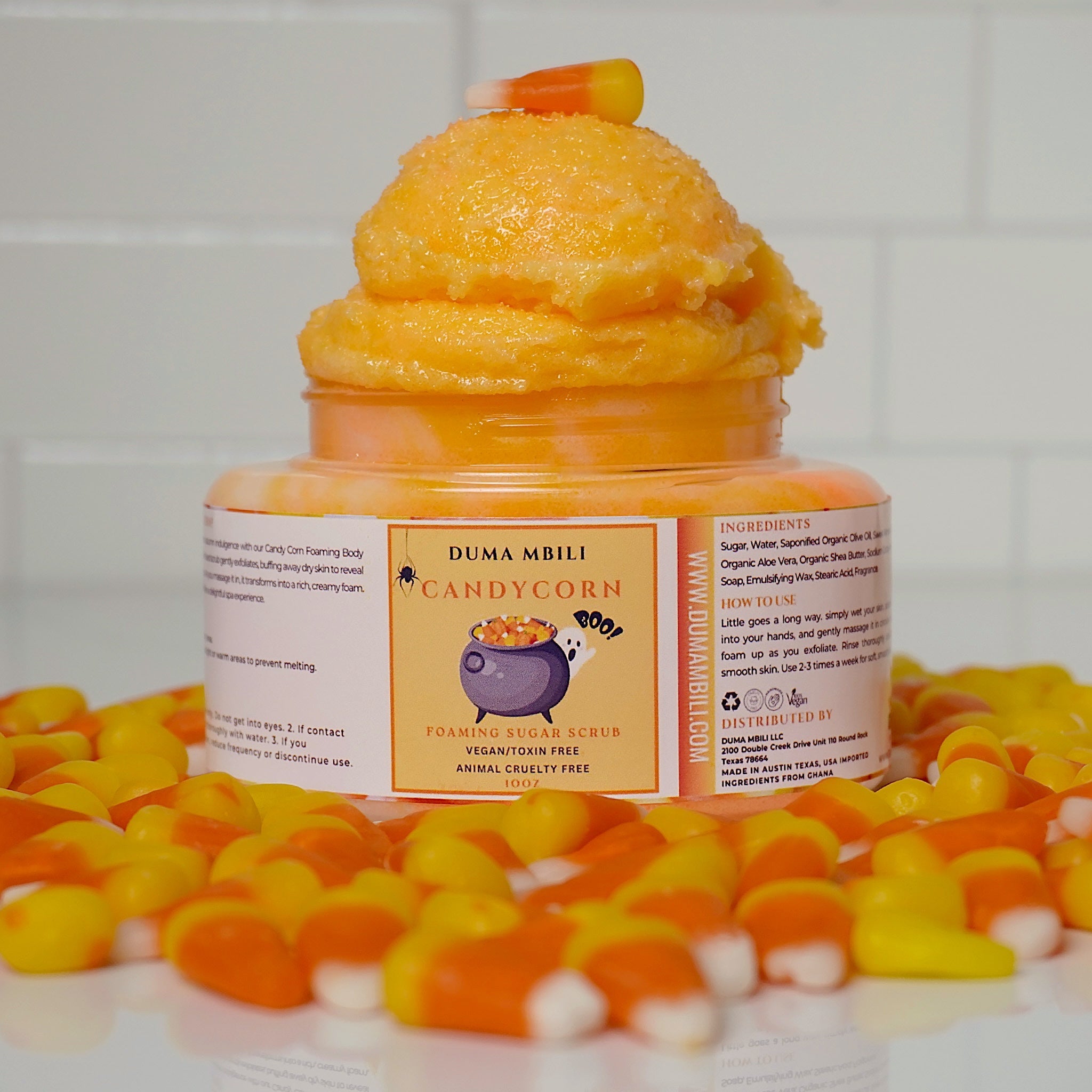 Duma Mbilli - Candy Corn Foaming Sugar Scrub