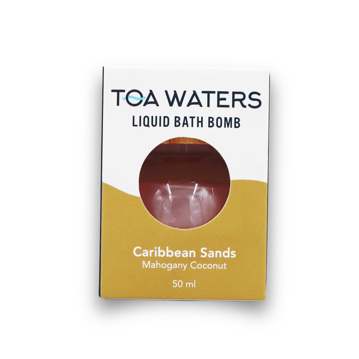 TOA Waters - Caribbean Sands Liquid Bath Bomb - Mahogany Coconut