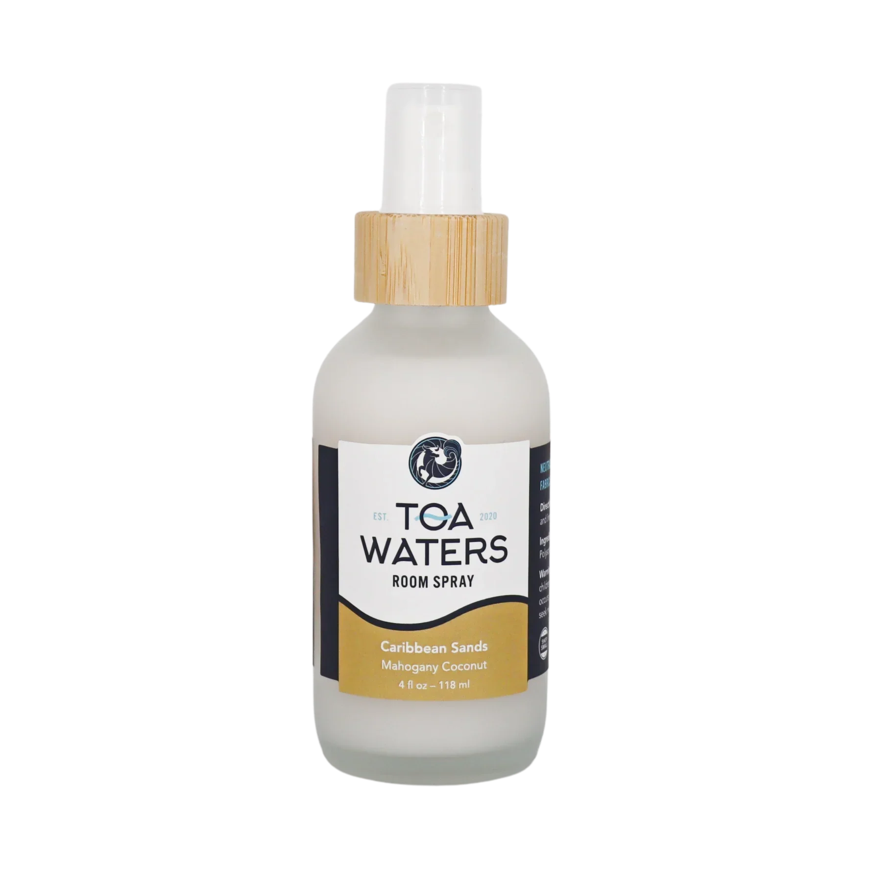 TOA Waters - Caribbean Sands Room Spray - Mahogany Coconut