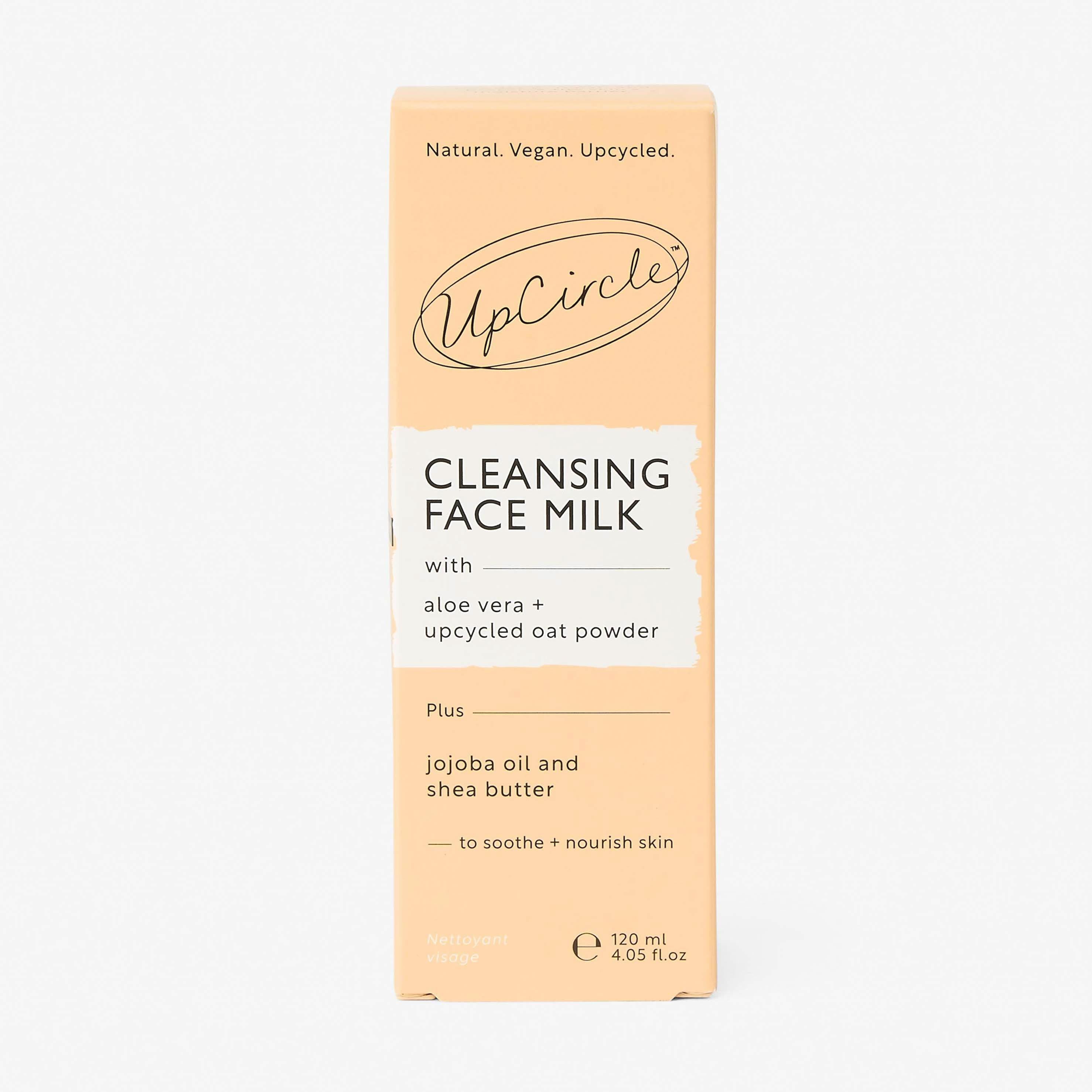 UpCircle - Cleansing Face Milk with Oat Powder + Aloe Vera