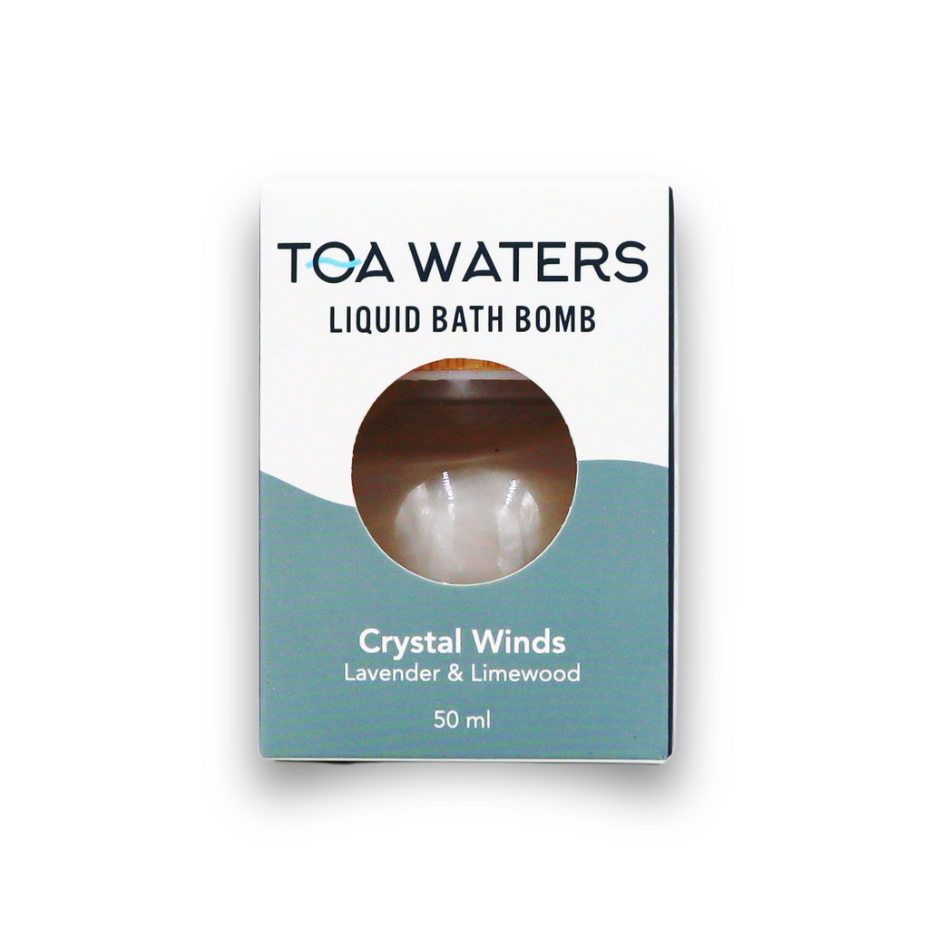 TOA Waters - Crystal Winds Liquid Bath Bomb - Lavender and Limewood