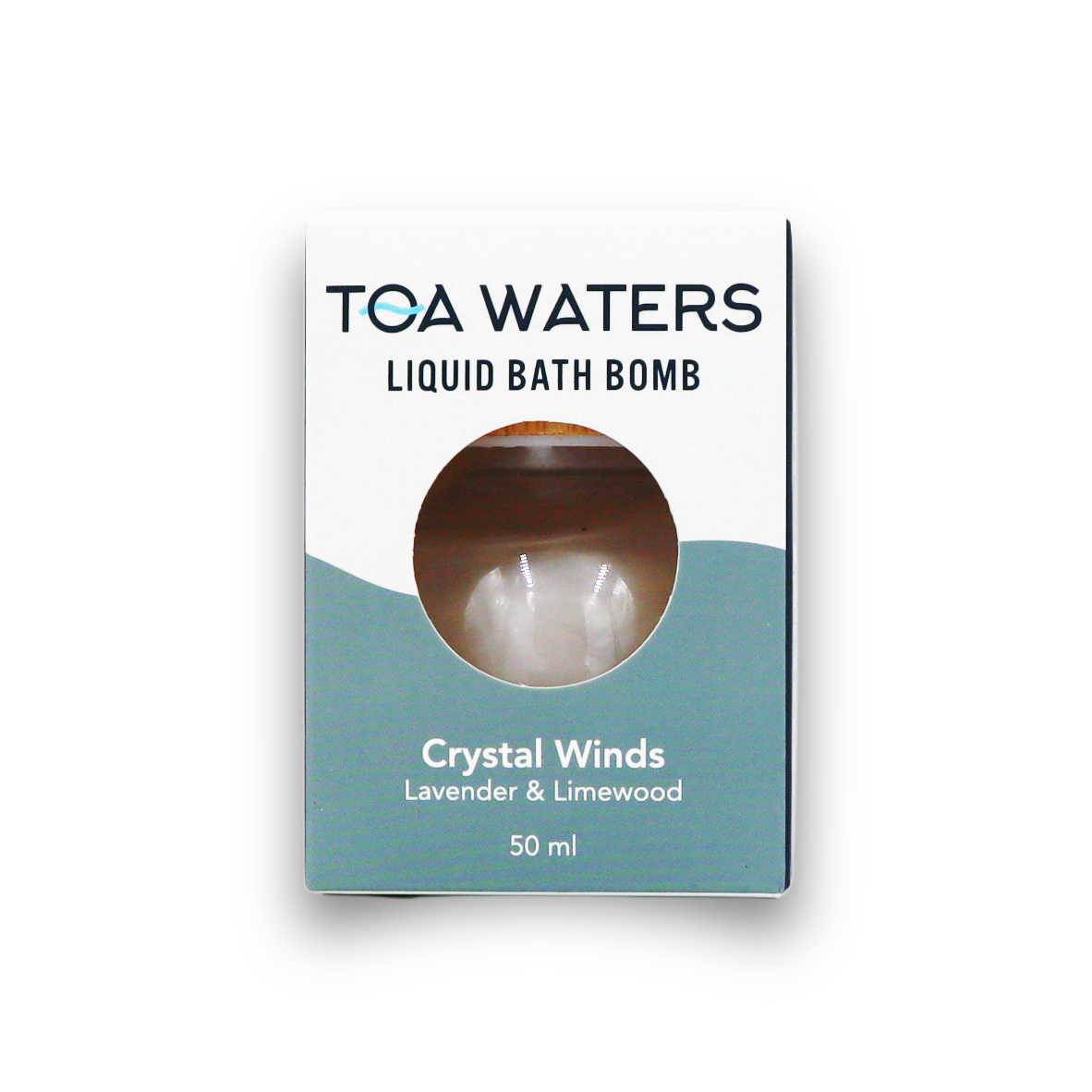 TOA Waters - Crystal Winds Liquid Bath Bomb - Lavender and Limewood