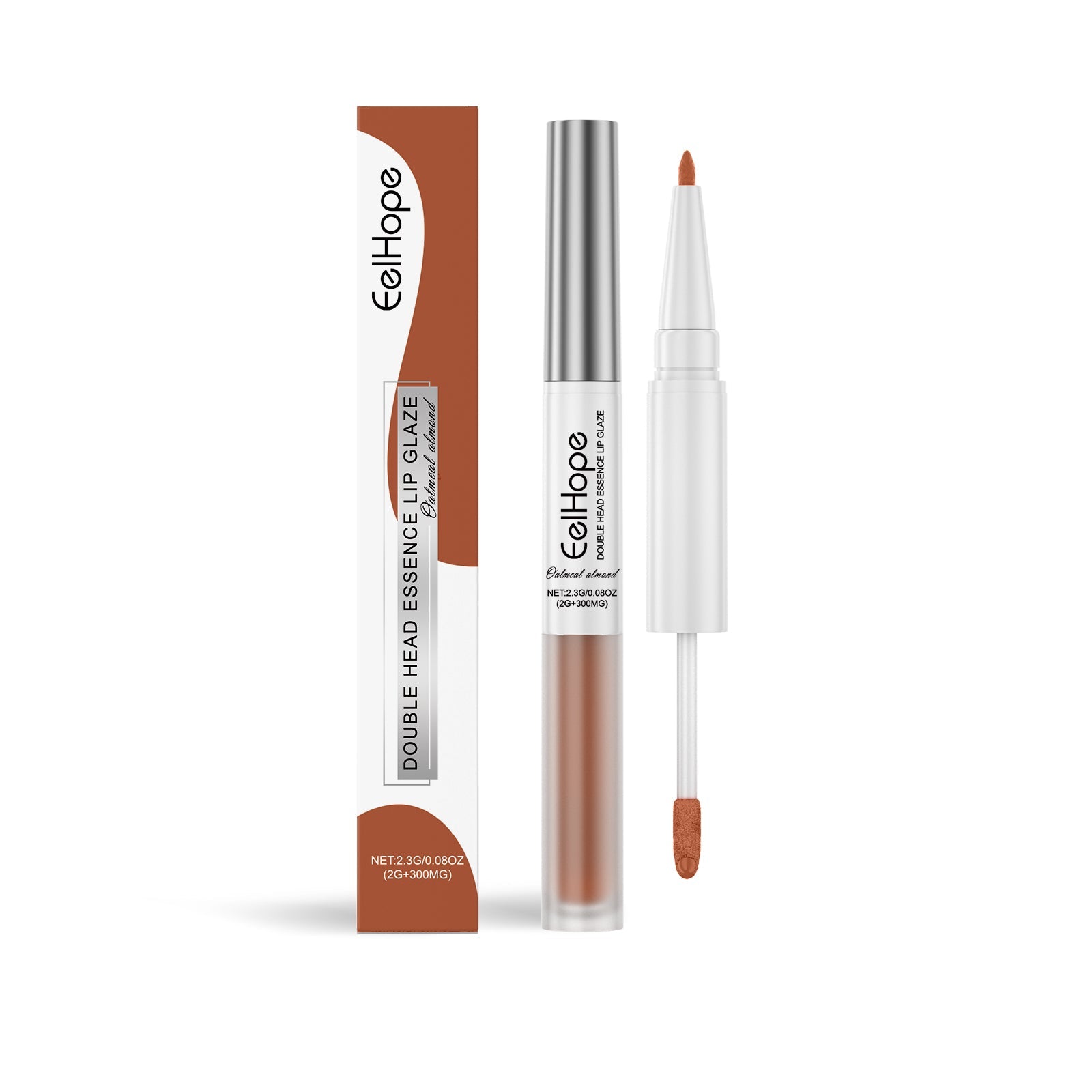 Eelhope - 2 In 1 Double Head Essence Lip Line & Lip Glaze Pen