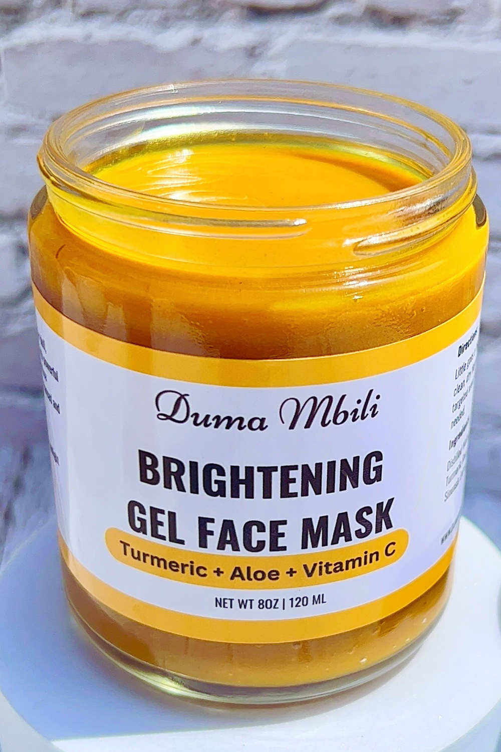 Duma Mbilli - Turmeric Gel Face Mask