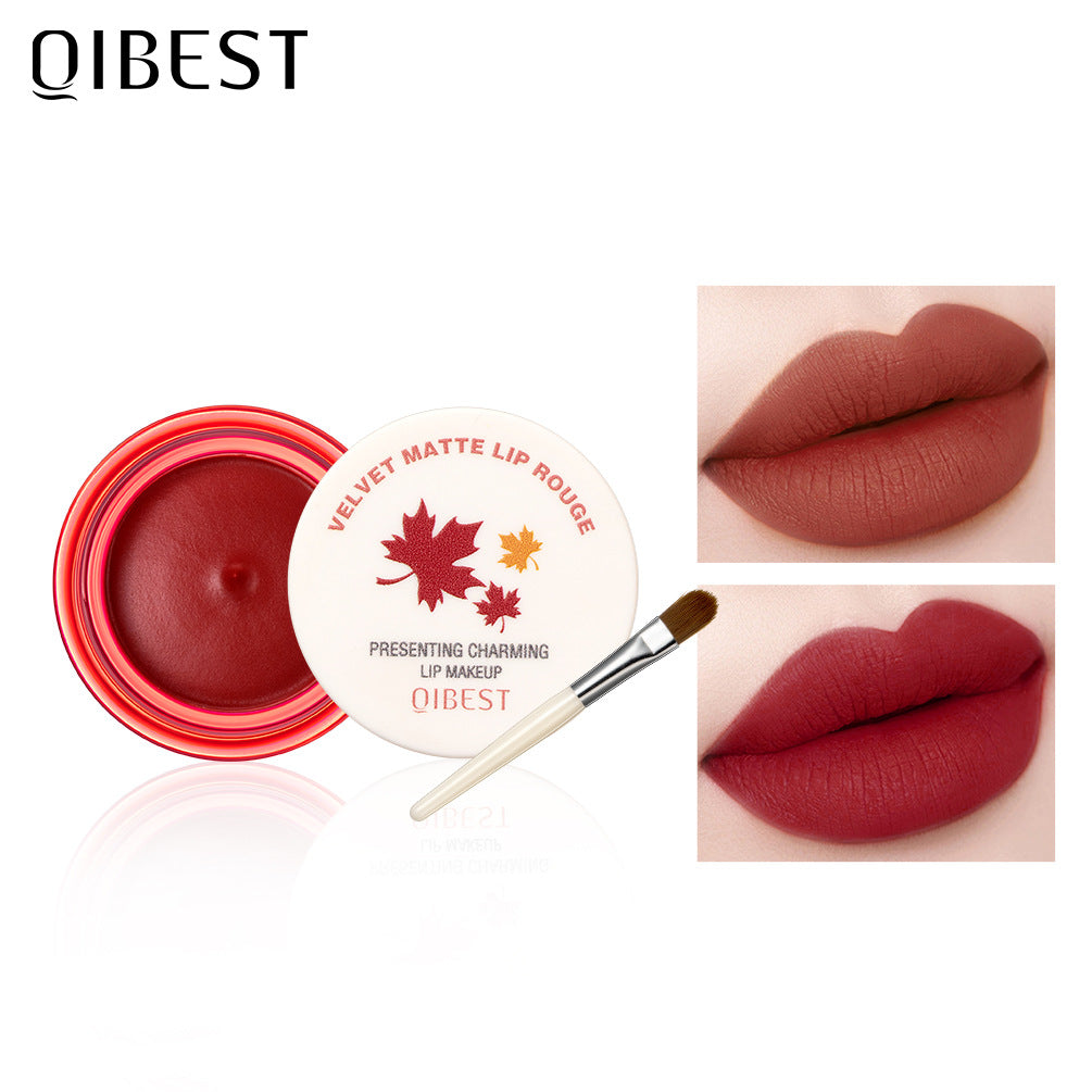 Qibest - Velvet Matte Lip Rouge