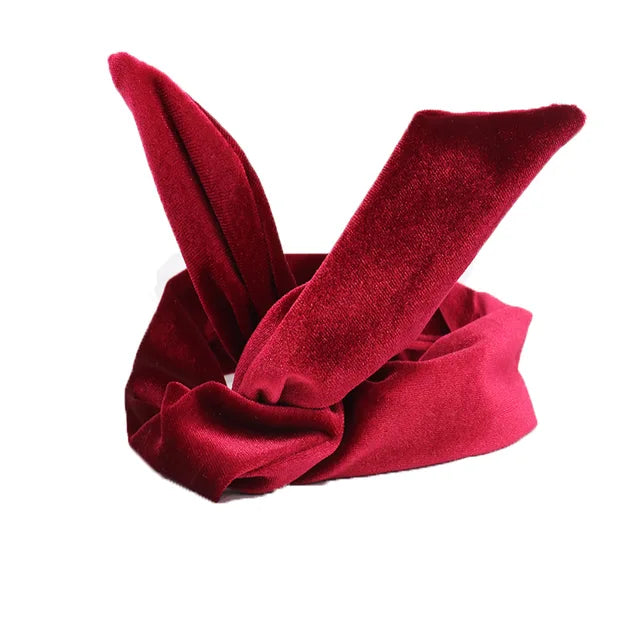 Butterfly Knot - Velvet Headband