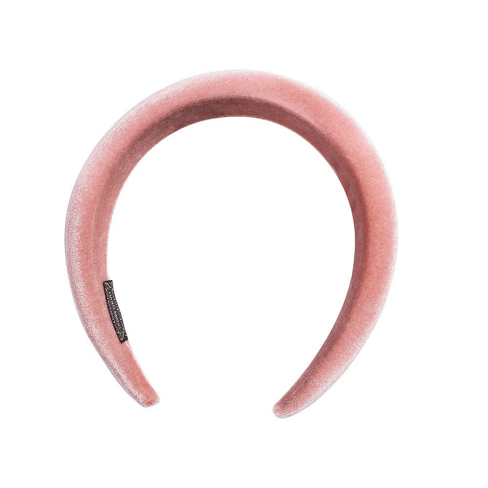 Classic - Wide Edge Velvet Sponge Headband