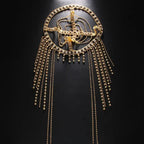 Goddess - Stage Tassel Hair Chain Rhinestone Headpiece