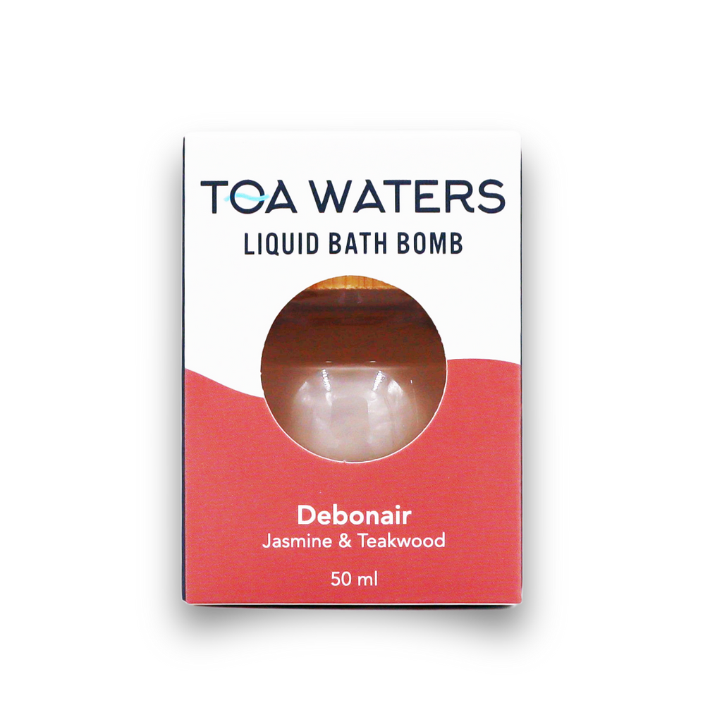 TOA Waters - Debonair Liquid Bath Bomb - Jasmine and Teakwood