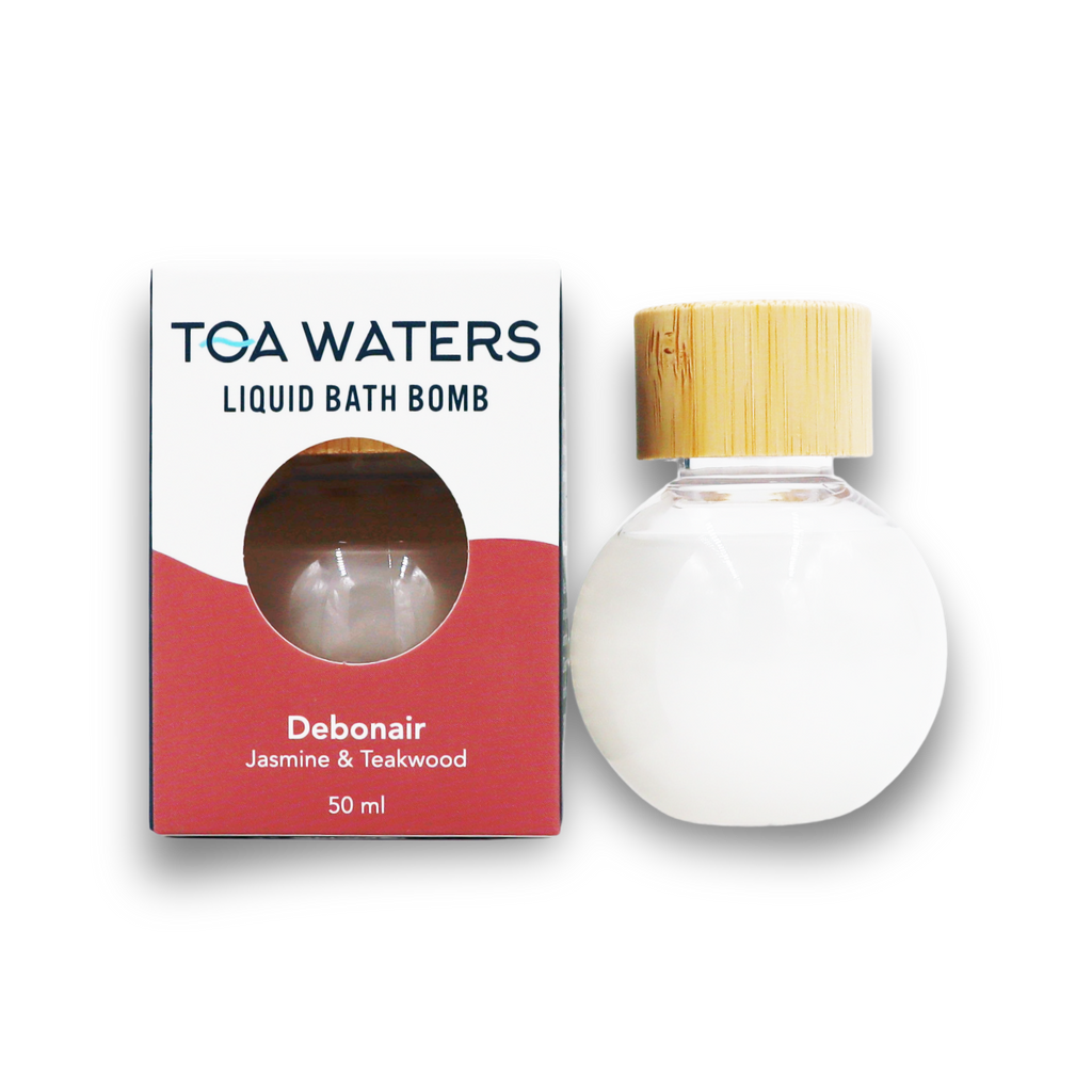 TOA Waters - Debonair Liquid Bath Bomb - Jasmine and Teakwood