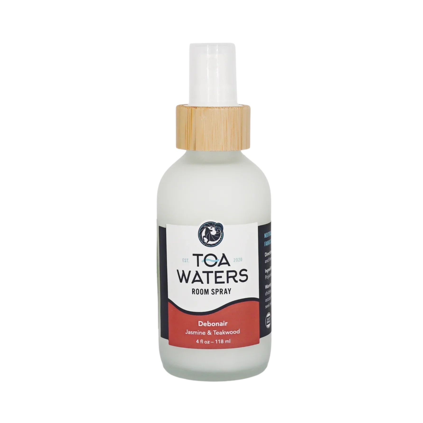 TOA Waters - Debonair Room Spray - Jasmine and Teakwood