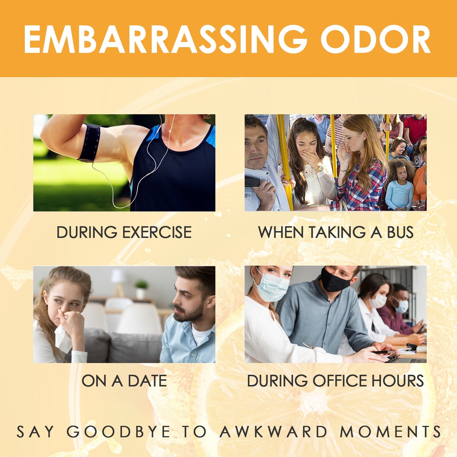 OceAura - Acidified Body Wash- Clean Tangerine