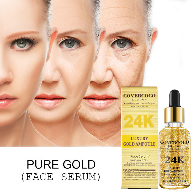 CoverCoco London - 24K Luxury Gold Ampoule Face Serum