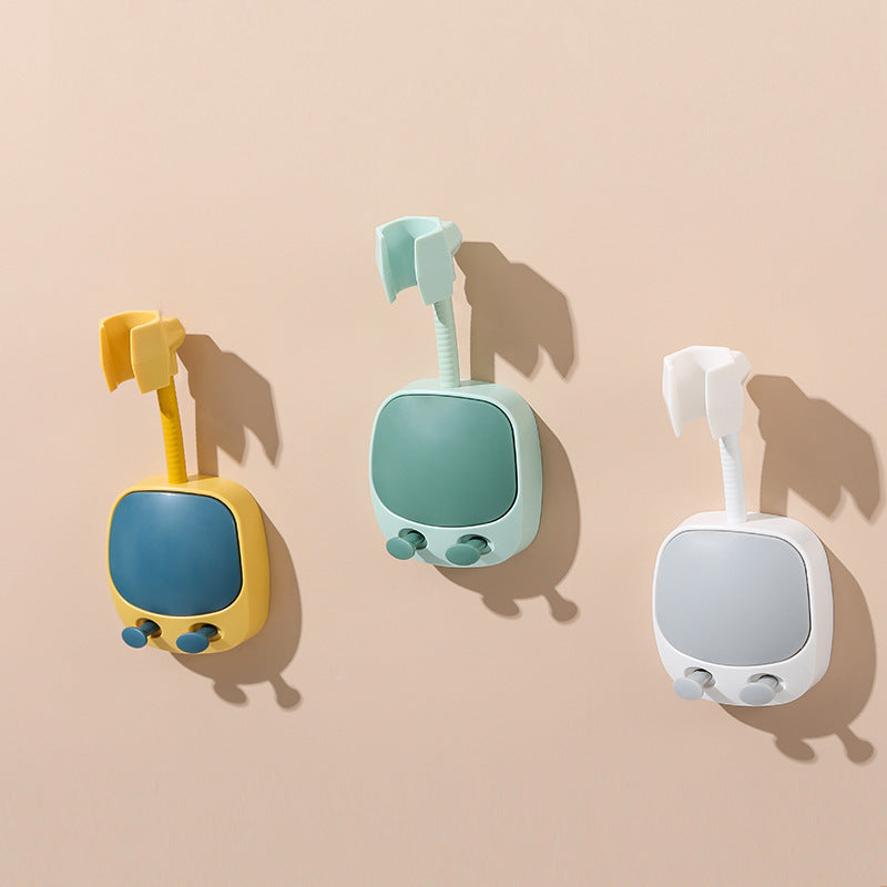 Adjustable Bathroom Nozzle - No Punching Universal Suction Cup Shower Bracket