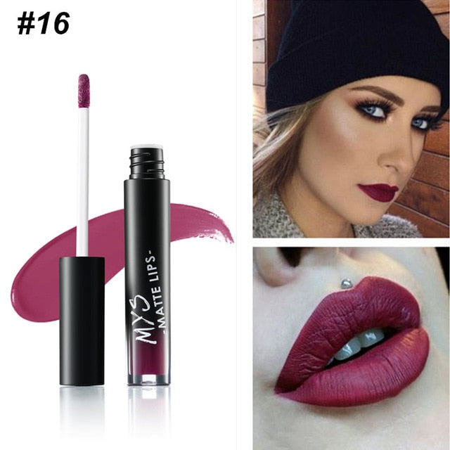 MYS - Matte Liquid Lipstick Waterproof