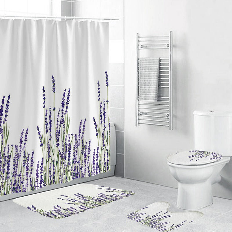 Bohemian Style - 3D Polyester Waterproof and Mold Proof Bathroom Sets