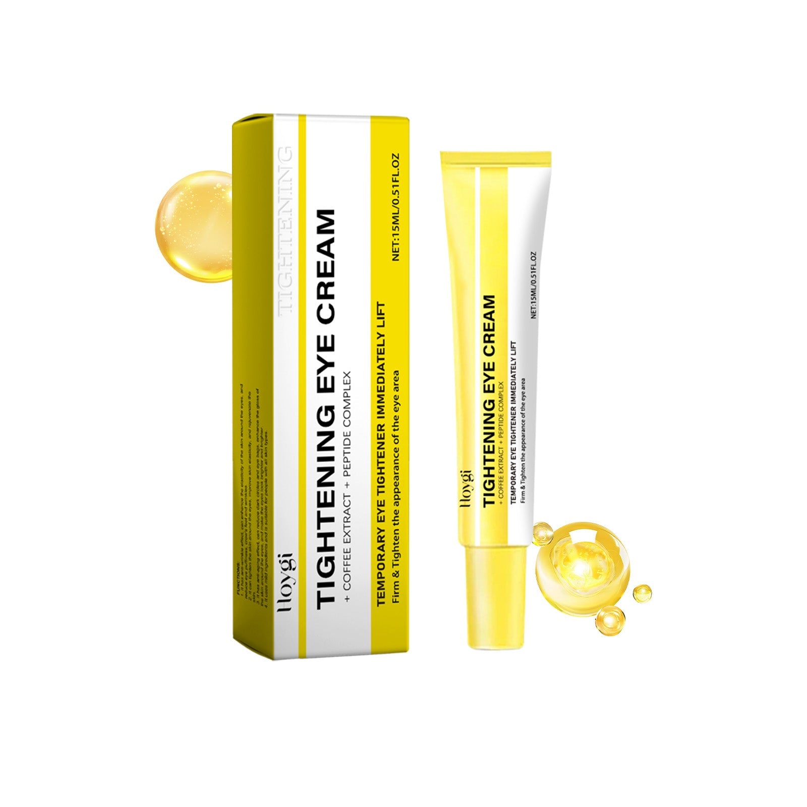 Hoygi - Tightening Coffee + Peptide Complex Eye Cream