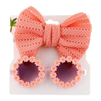 Babygirl -  Fashion Glasses & Baby Headband Set