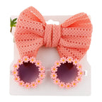 Babygirl -  Fashion Glasses & Baby Headband Set