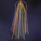 Stage Girl - Stage Rhinestone Long Tassel Headpiece