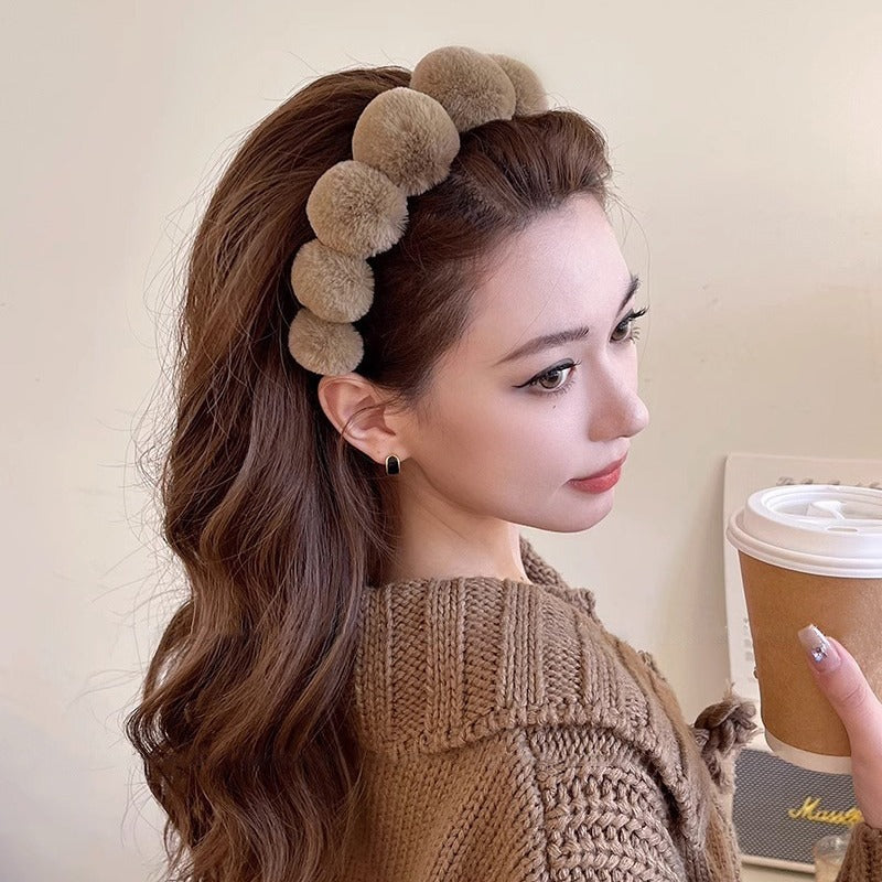 City Girl - Retro Plush Headband