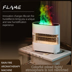 Water & Fire - Ultrasonic LED Humidifier & Aromatherapy Diffuser With Remote