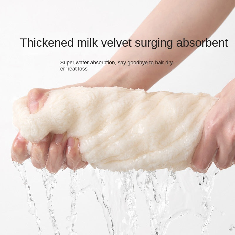 French Style Dry Hair Cap for Adults - Extra Large and Thick