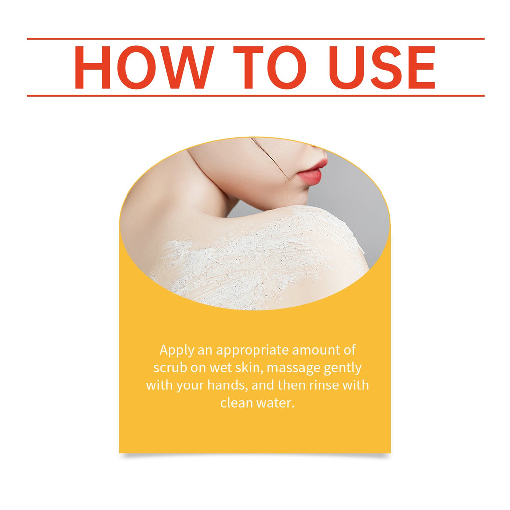 OceAura - Body Clear Scrub with Vitamin C, Collagen & Mint