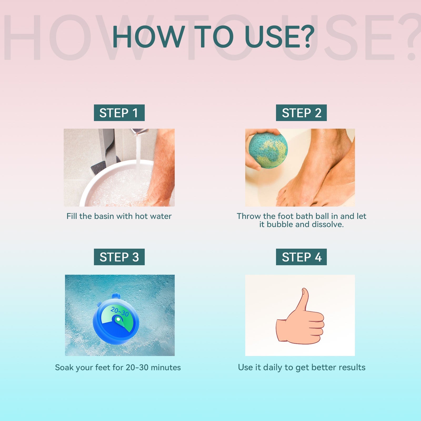 South Moon - Foot Soak Bath Balls