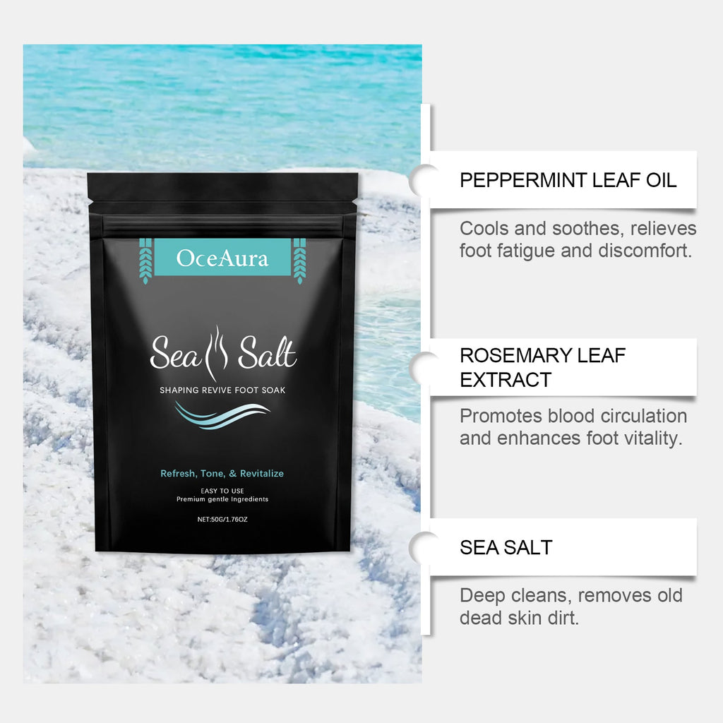 OceAura - Sea Salt Shaping Revive Foot Soak