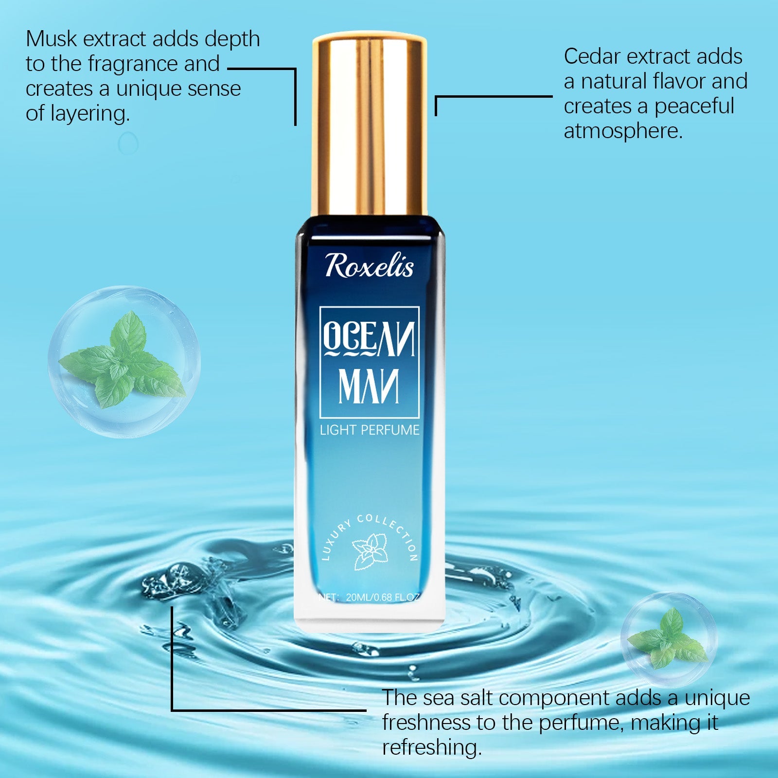 Roxelis - Ocean Man Cologne