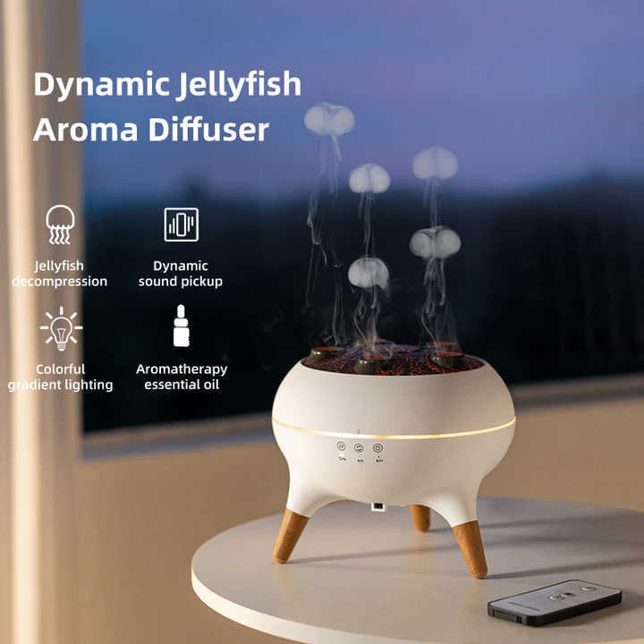 Jellyfish - Humidifier & Aromatherapy Diffuser With Remote