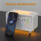 Radiohead - 8 Adjustable White Noise Aromatherapy Diffuser with Night Light, Bluetooth Speaker & Remote