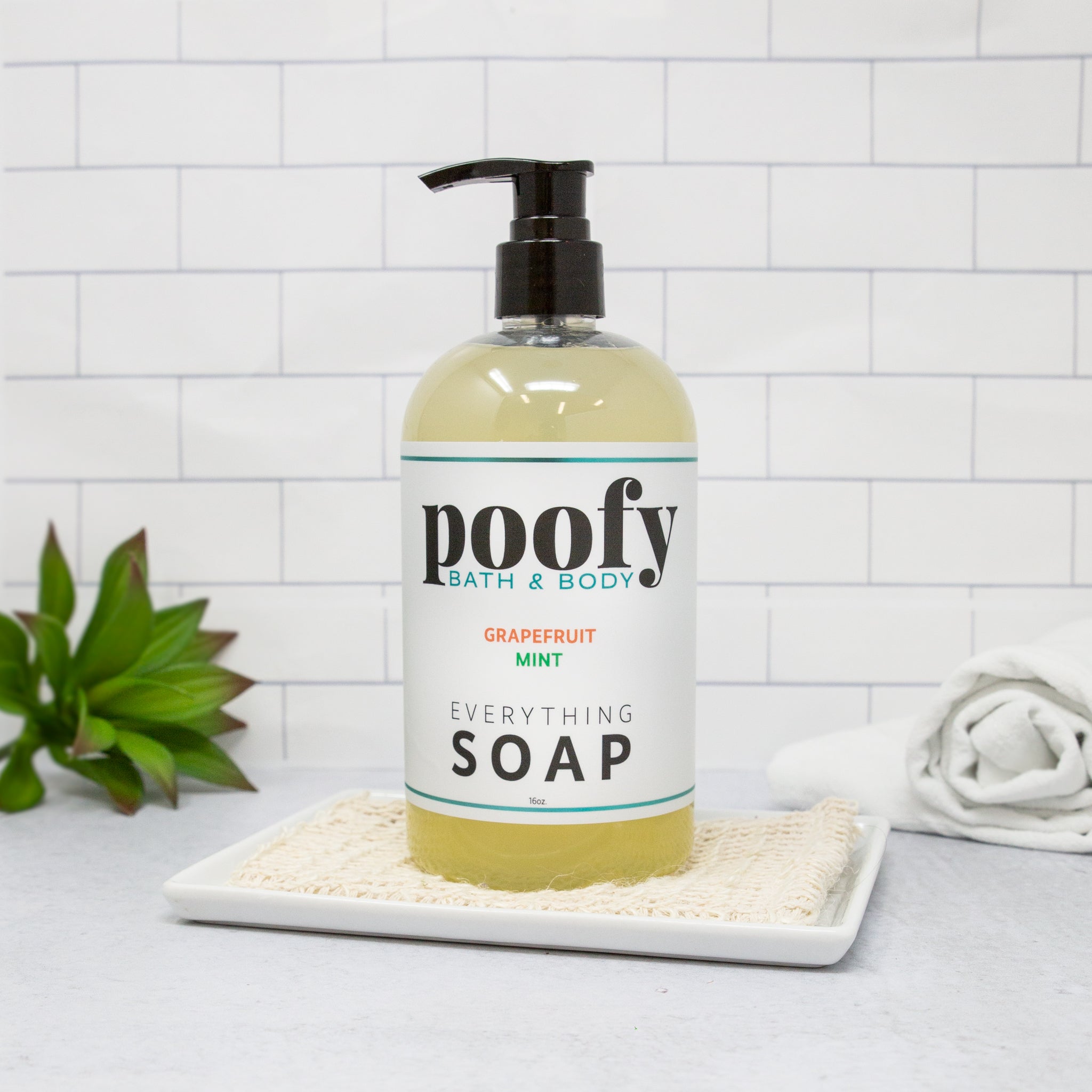 Poofy Organics - Grapefruit Mint Everything Soap
