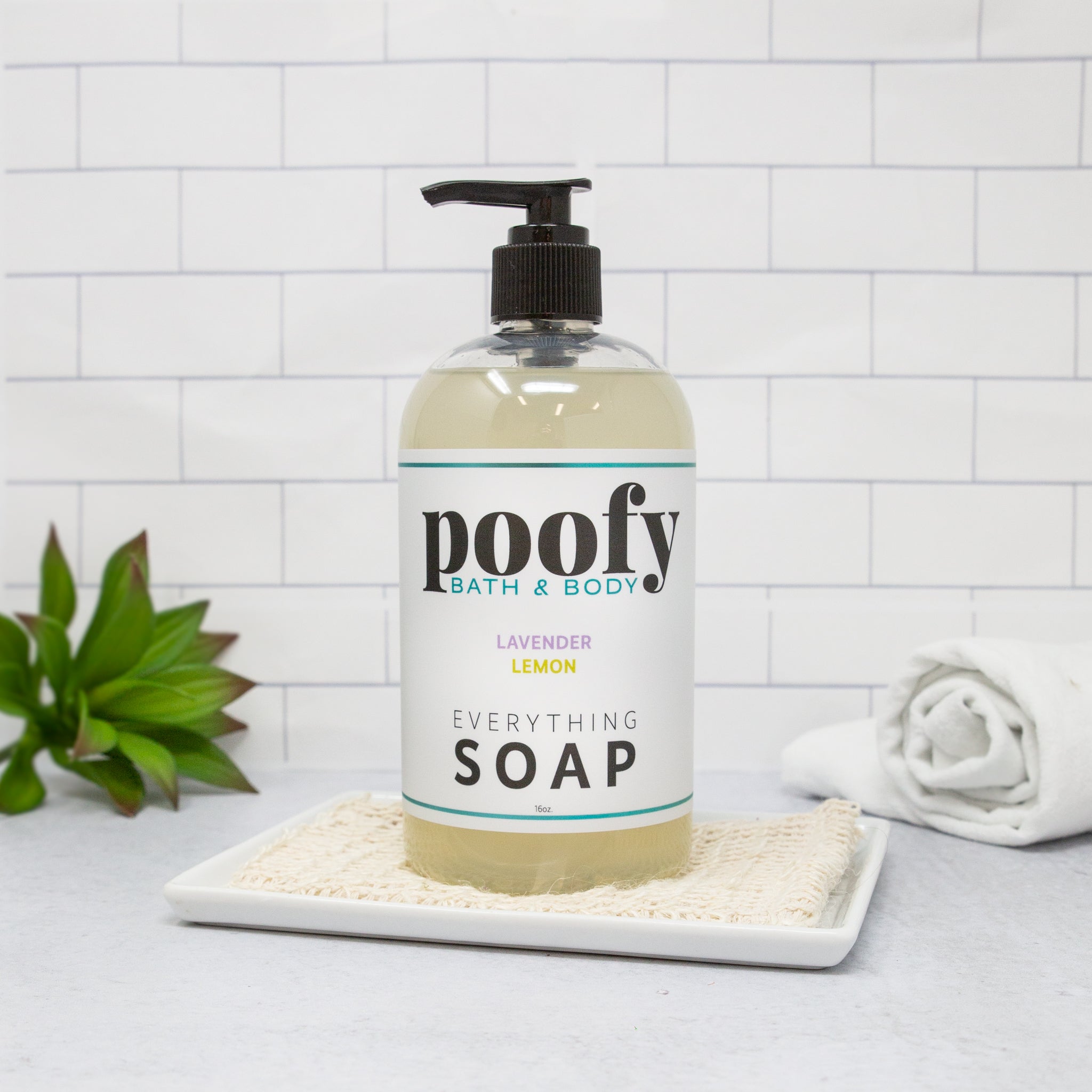 Poofy Organics - Lavender Lemon Everything Soap