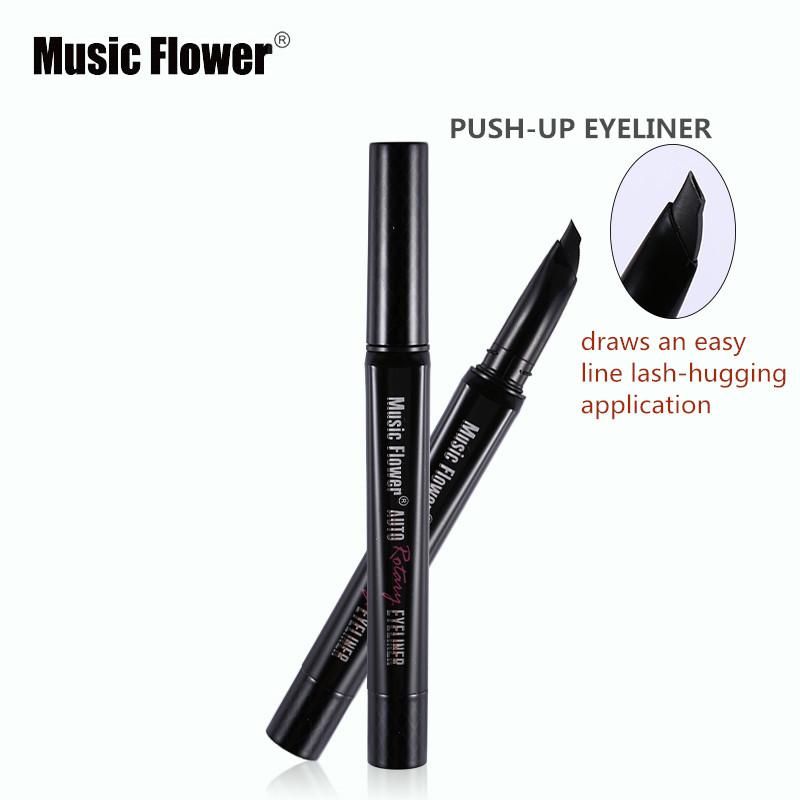 Music Flower - Pro Auto Rotating Liquid Eyeliner Waterproof
