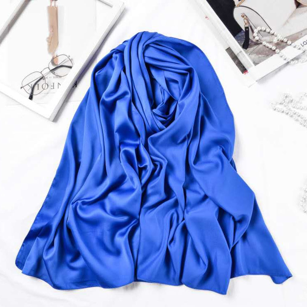 Hijab - Large Matte Satin Silk Headscarf