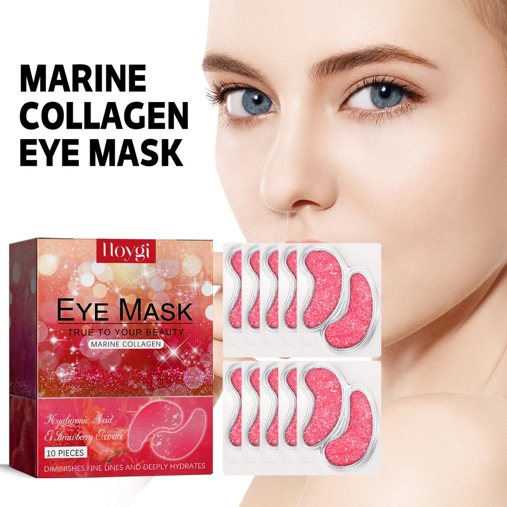 Hoygi - Hyaluronic Acid & Strawberry Extract Gel Eye Mask