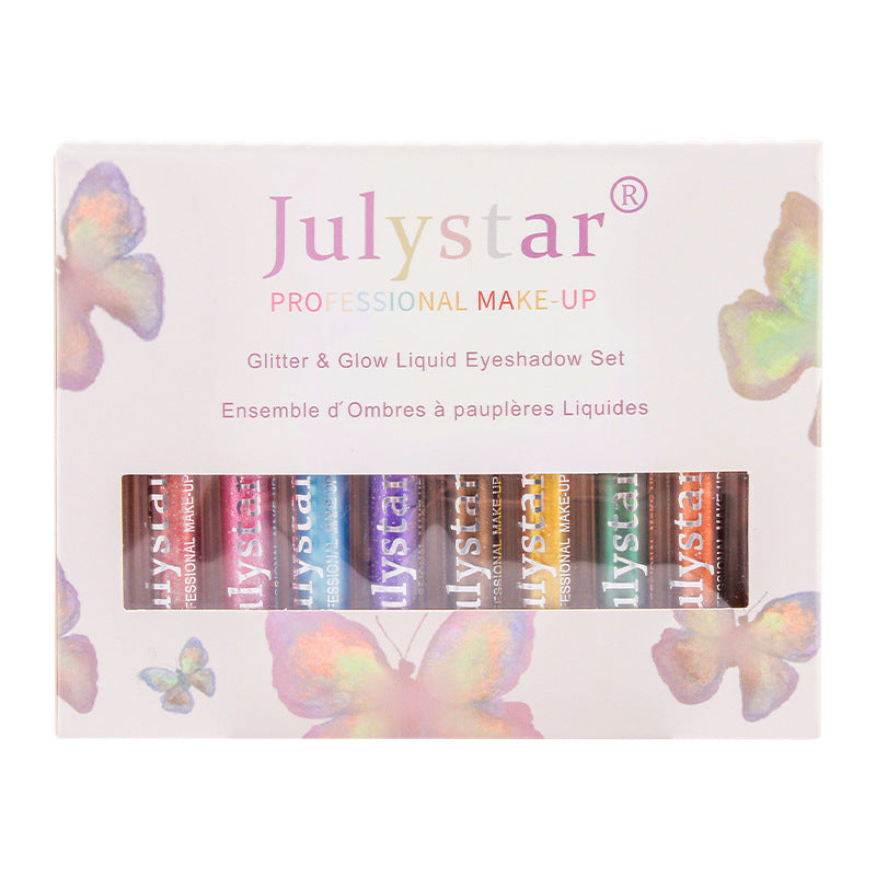 Julystar - Glitter & Glow Liquid Eyeshadow Set