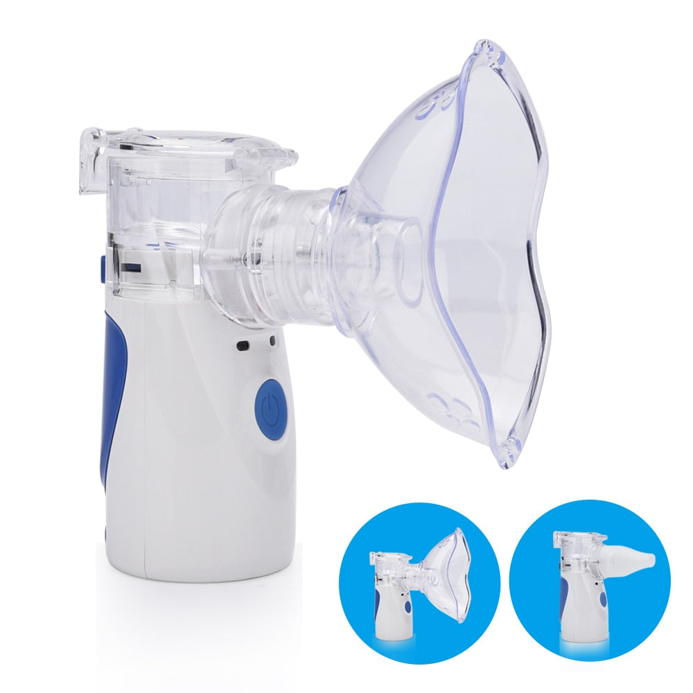 Mesh Nebulizer - Silent Ultrasonic Steaming Inhaler USB Charging