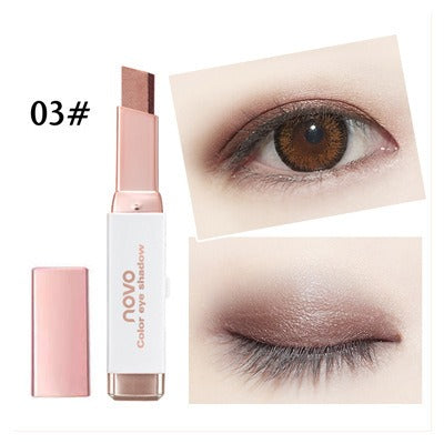 Novo - Color Eyeshadow Stereo Gradient Shimmer Double Color Cream Stick
