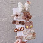 Autumn & Winter - Girls Cute Hair Clips